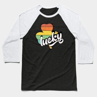 Lucky Vintage Retro Baseball T-Shirt